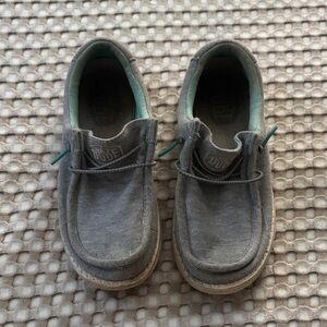 Hey Dude Kids Gray Shoes